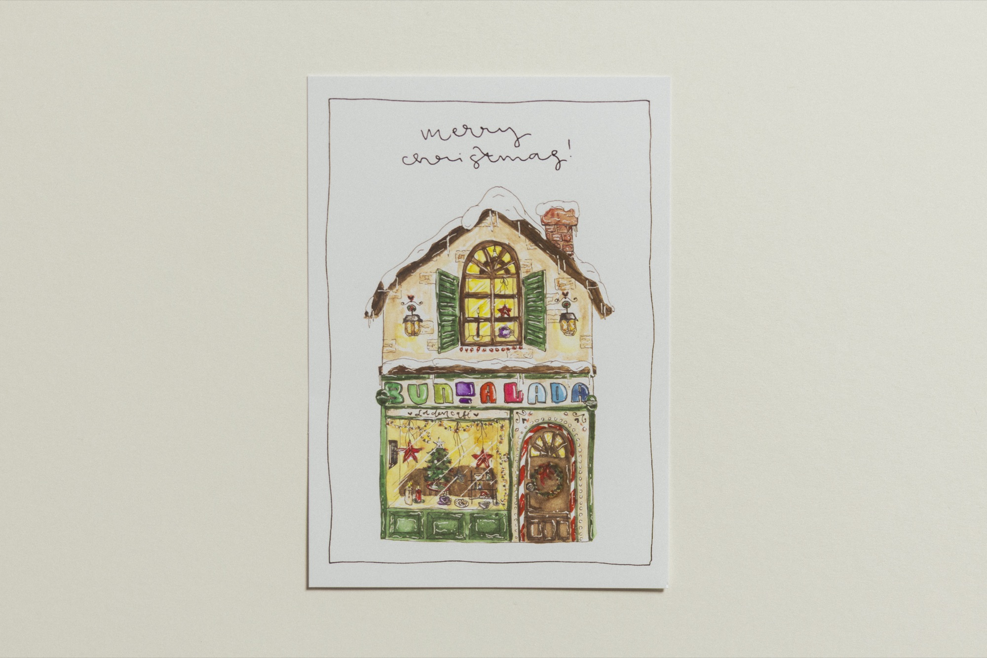 Buntalada Weihnachtskarten