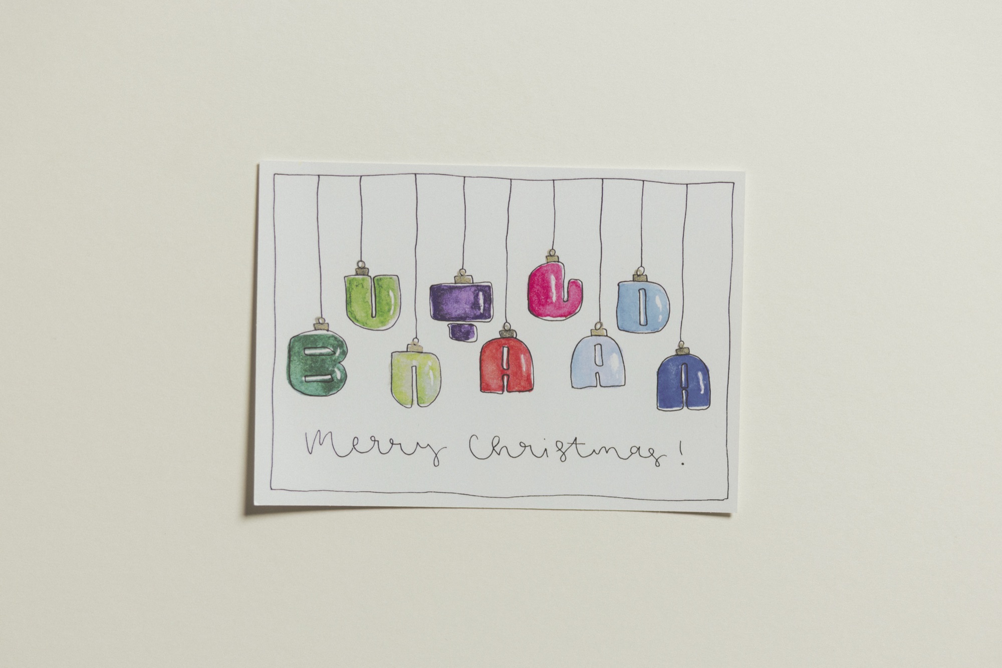 Buntalada Weihnachtskarten