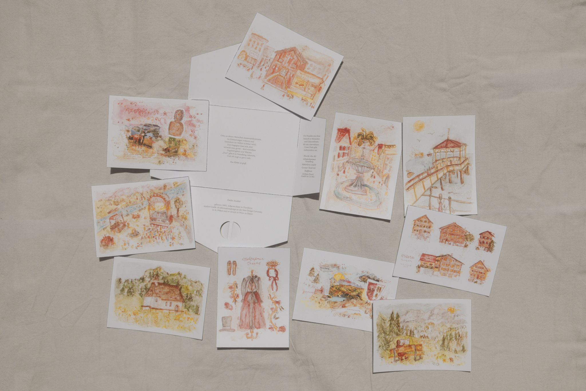 klein&oho Postkartenset 11
