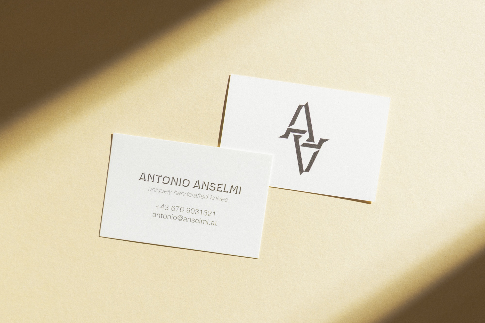 Visitenkarten Antonio