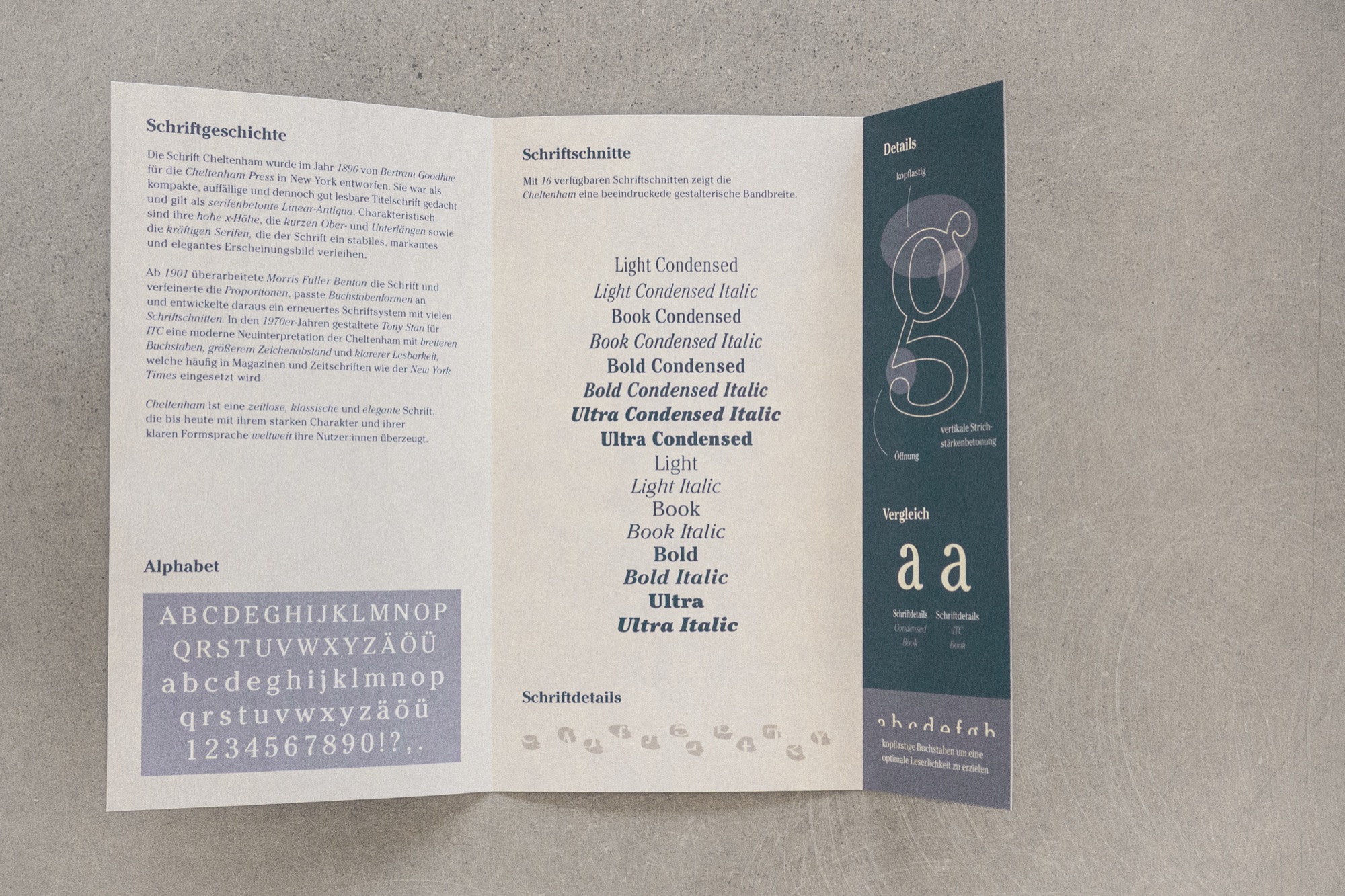 Vorstellung einer Schrift